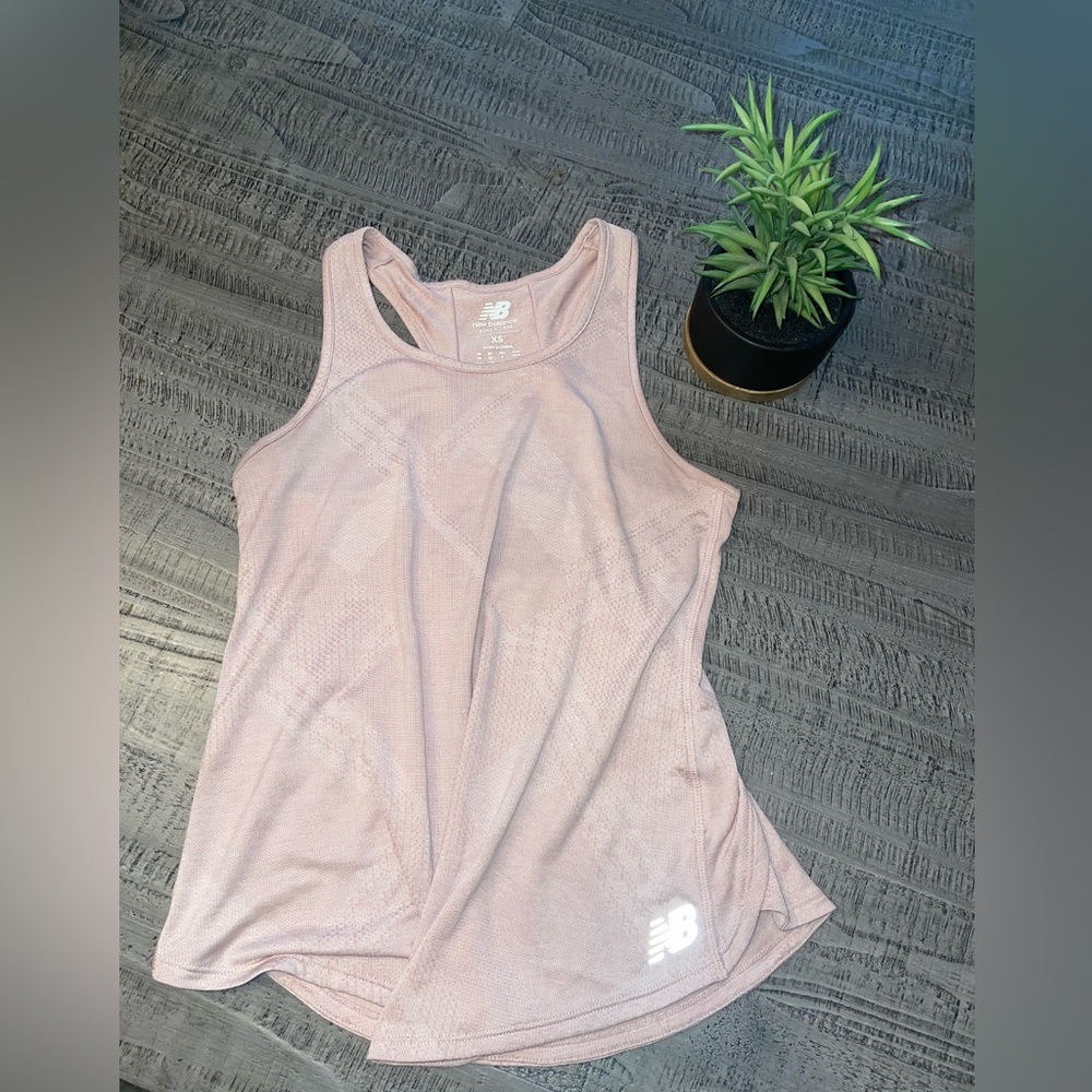 Pink new balance tank top